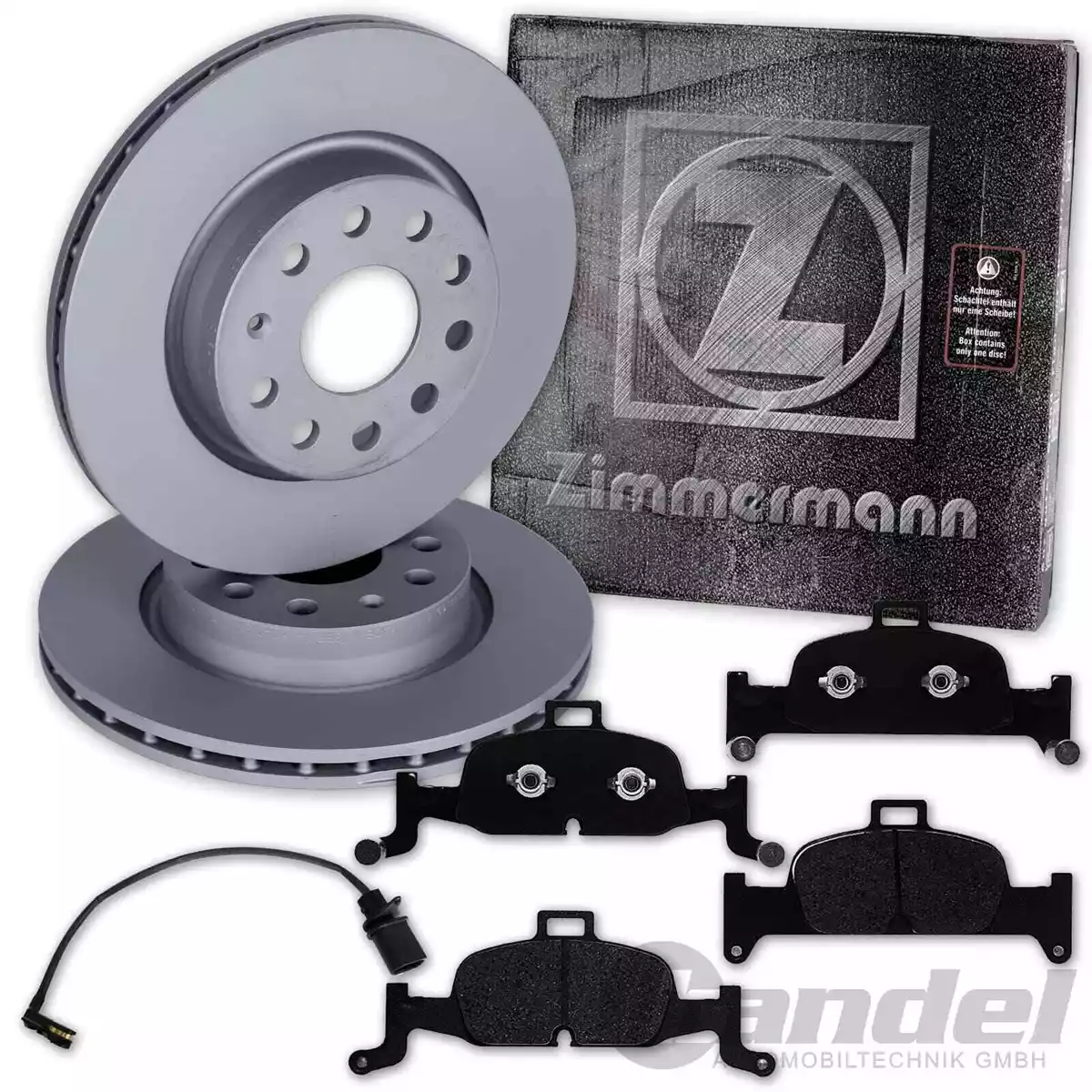 Гальмівні диски та колодки Zimmermann для VOLVO XC60 II (246) 2.0 T5 — якість та безпека